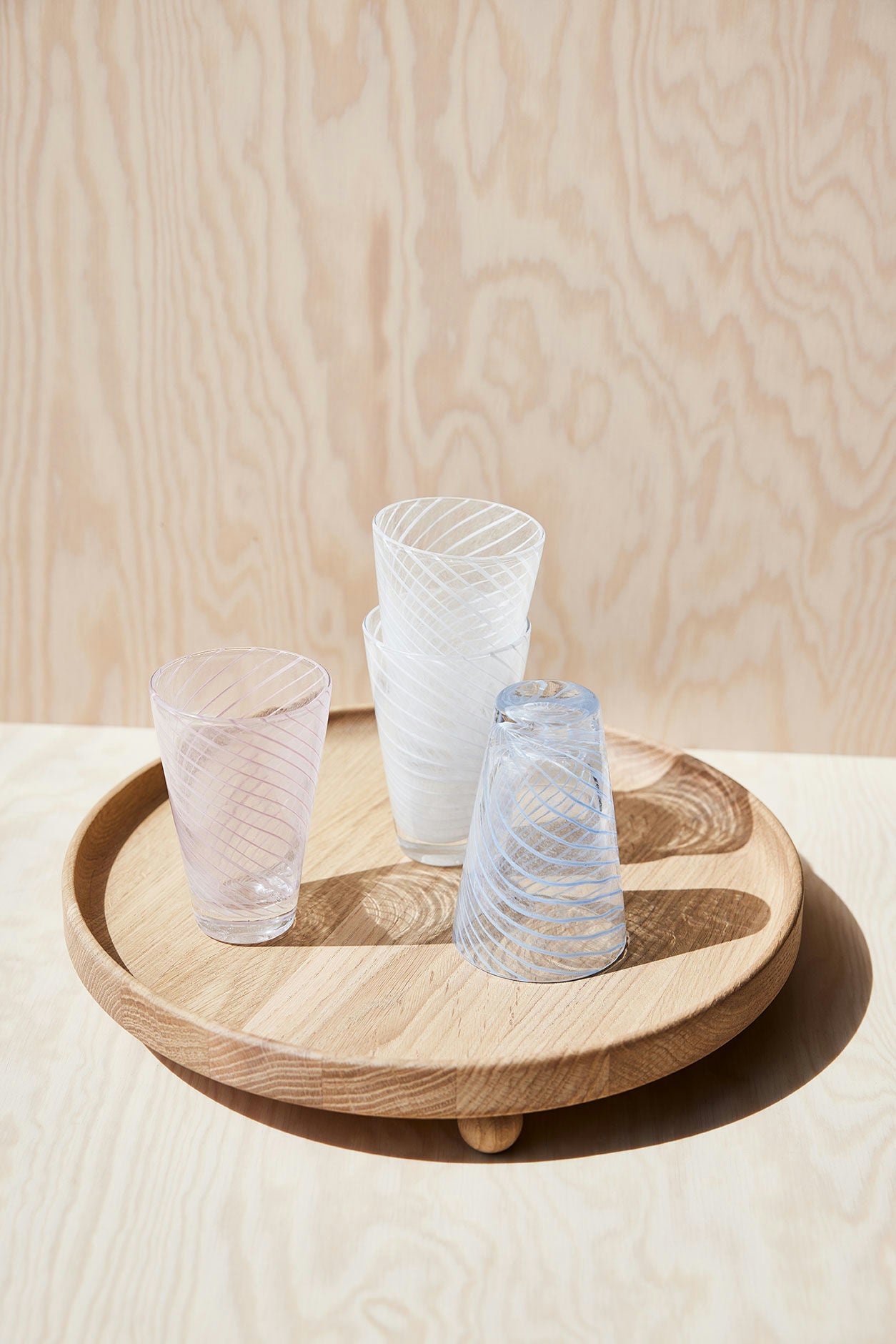 Yuka - Swirl Glass - 2er Pack