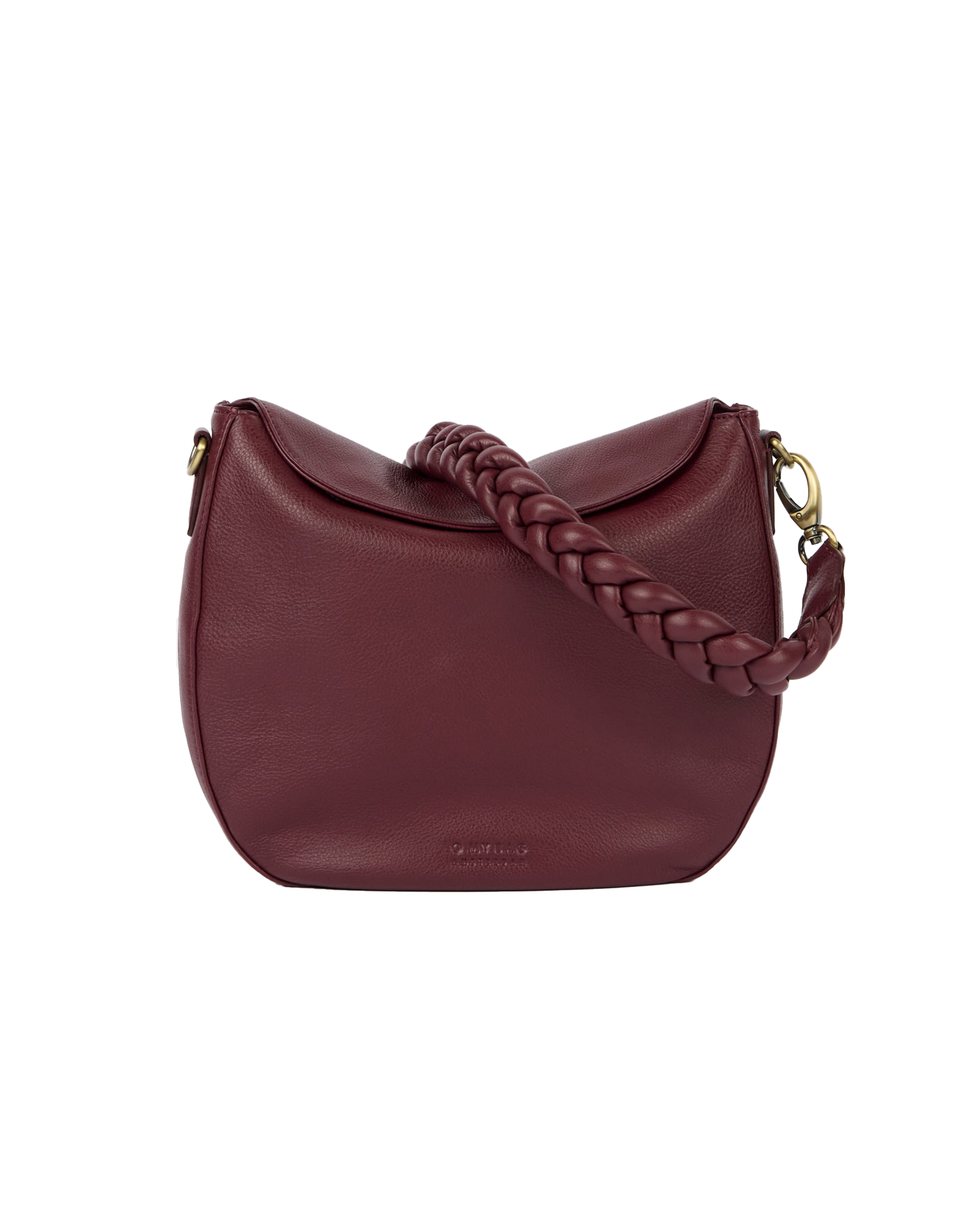 Lana Bag in Dark Cherry Soft Grain von O My Bag