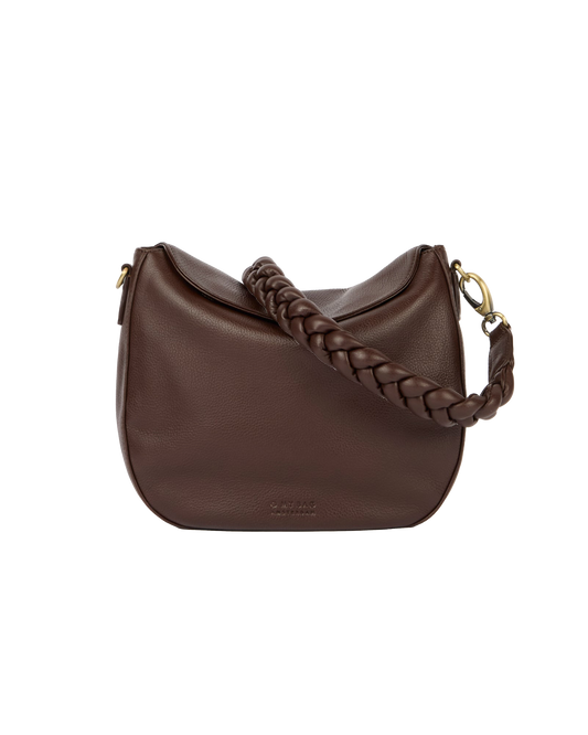 Lana Bag in Chocolate Soft Grain von O My Bag