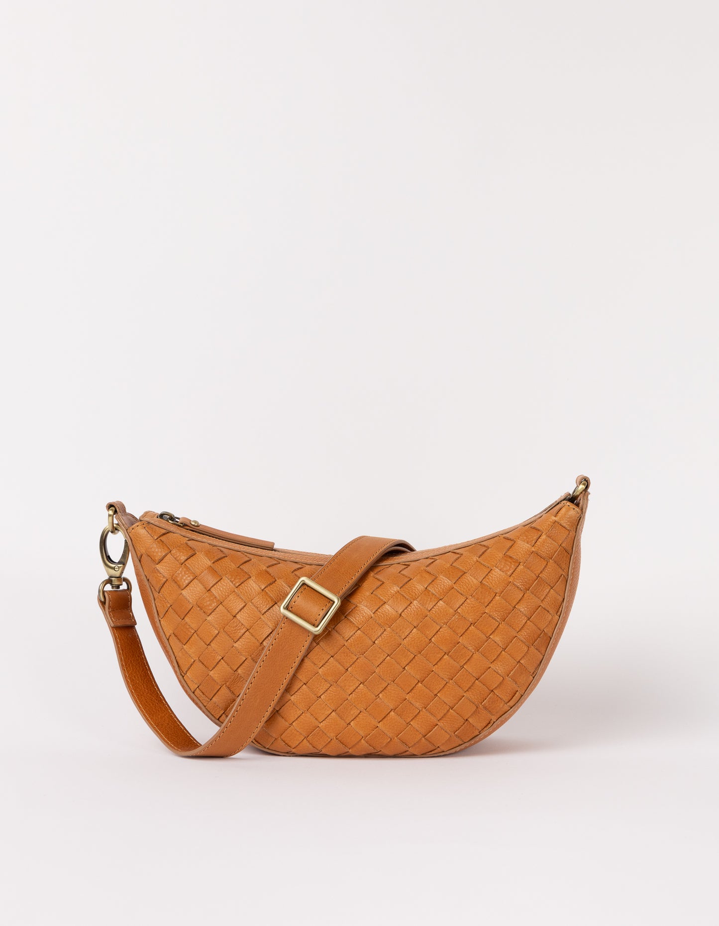 Leo - Wild Oak - Gewebtes Soft Grain Leather