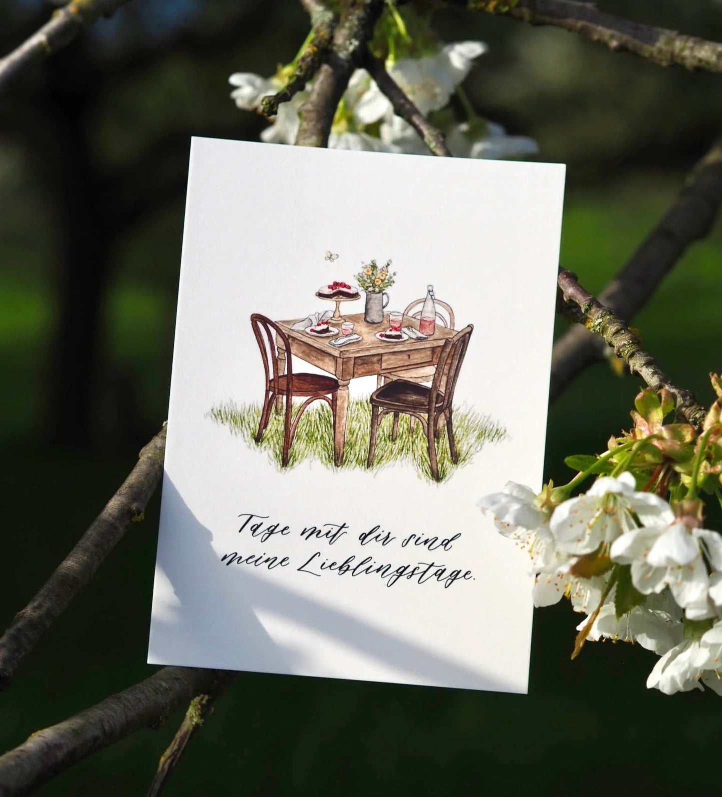 Postkarte - Lieblingstage