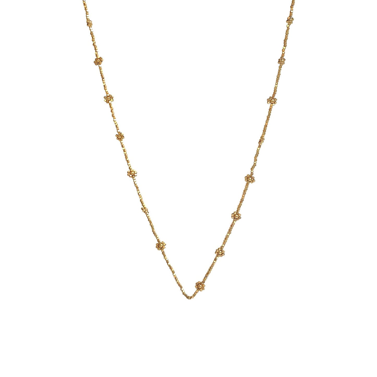 NECKLACE FLOWER - Gold