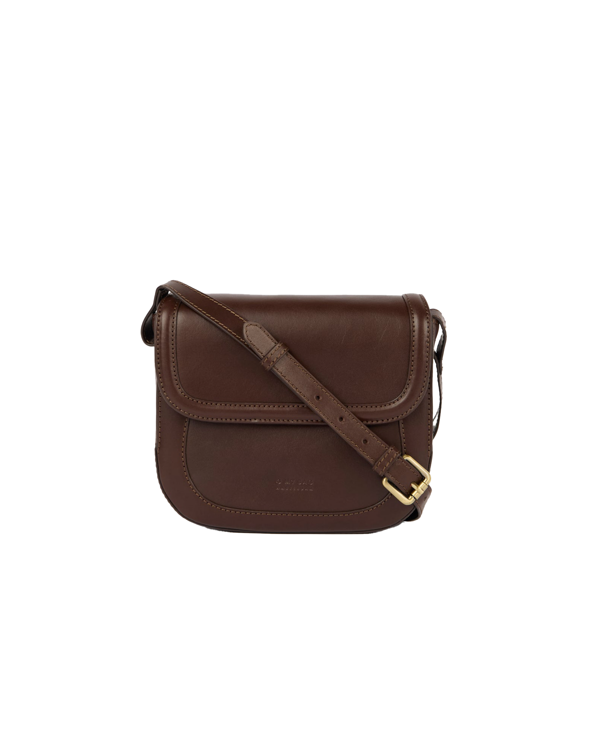 Handtasche Nina Small in Chocolate Classic Leather von O My Bag