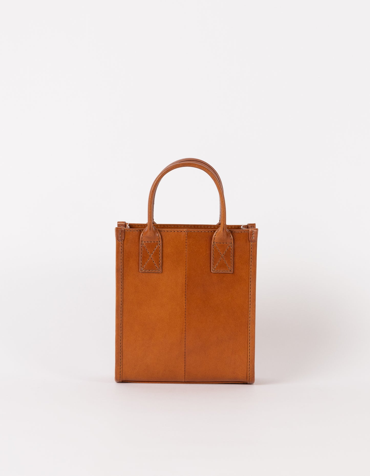 Jackie Mini - Cognac - Klassisches Leder