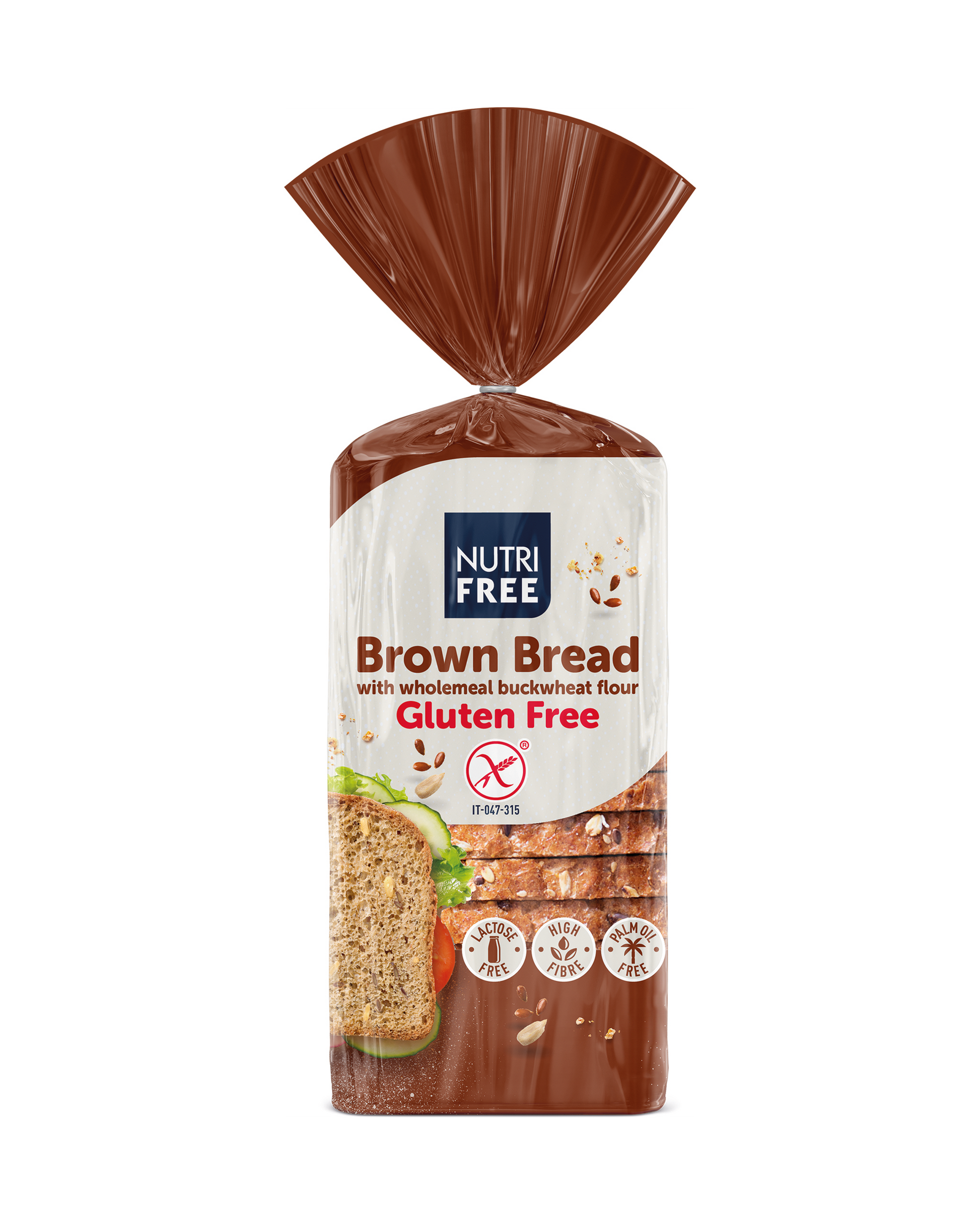 Nutri Free Pan Bauletto Integrale – glutenfreies Vollkornbrot