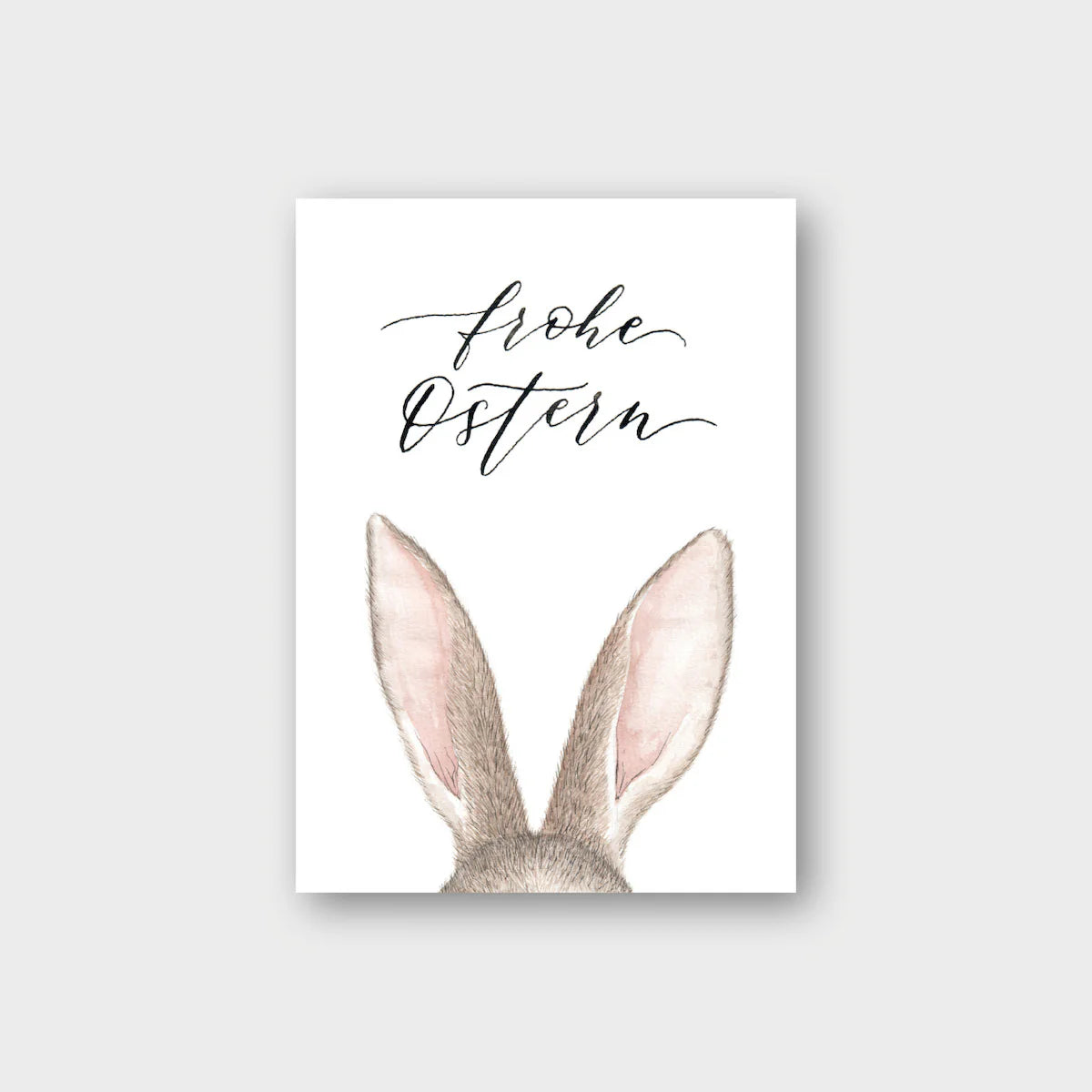 Postkarte - Hasenohren