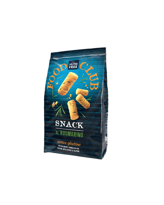 Nutri Free Snack al Rosmarino – knuspriger gluten- & laktosefreier Kräuter-Snack