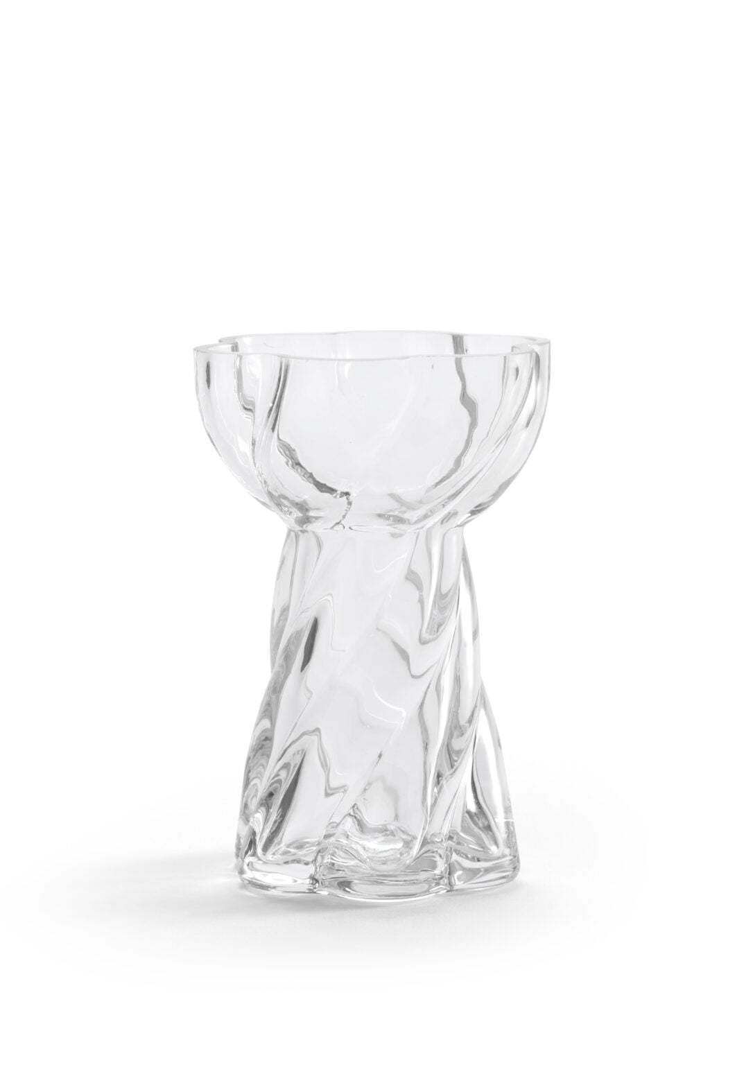 Vase - Twist Bulb - Glass
