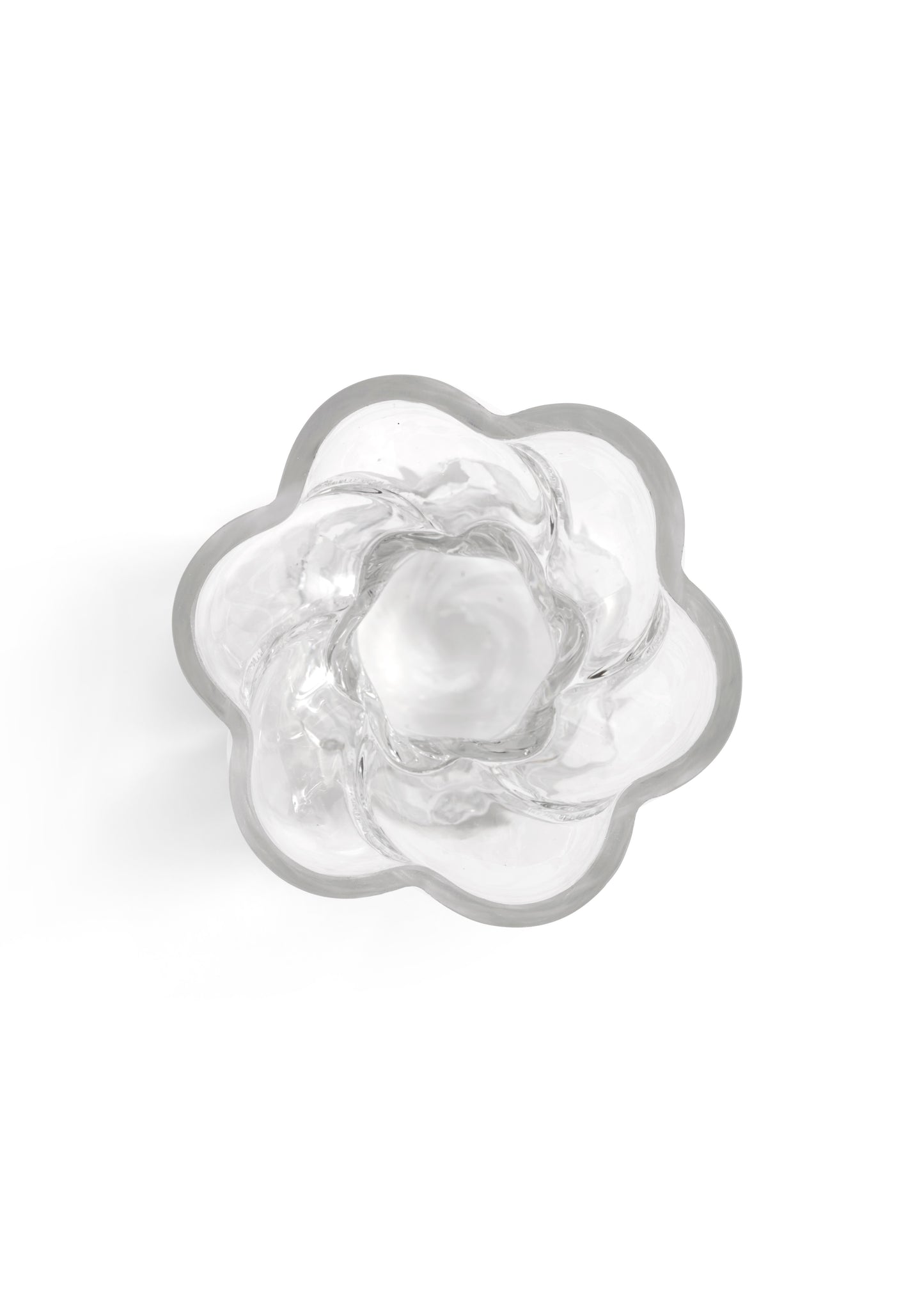 Vase - Twist Bulb - Glass
