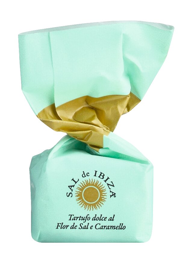Tartufi dolci al Flor de Sal e Caramello - 200g