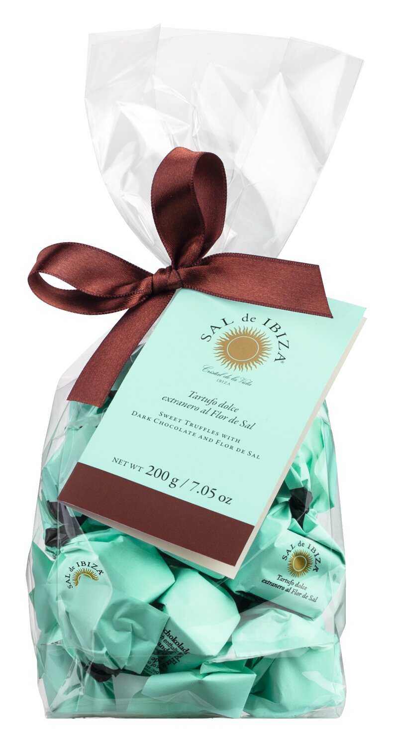 Tartufi dolci extranero al Flor de Sal - 200g