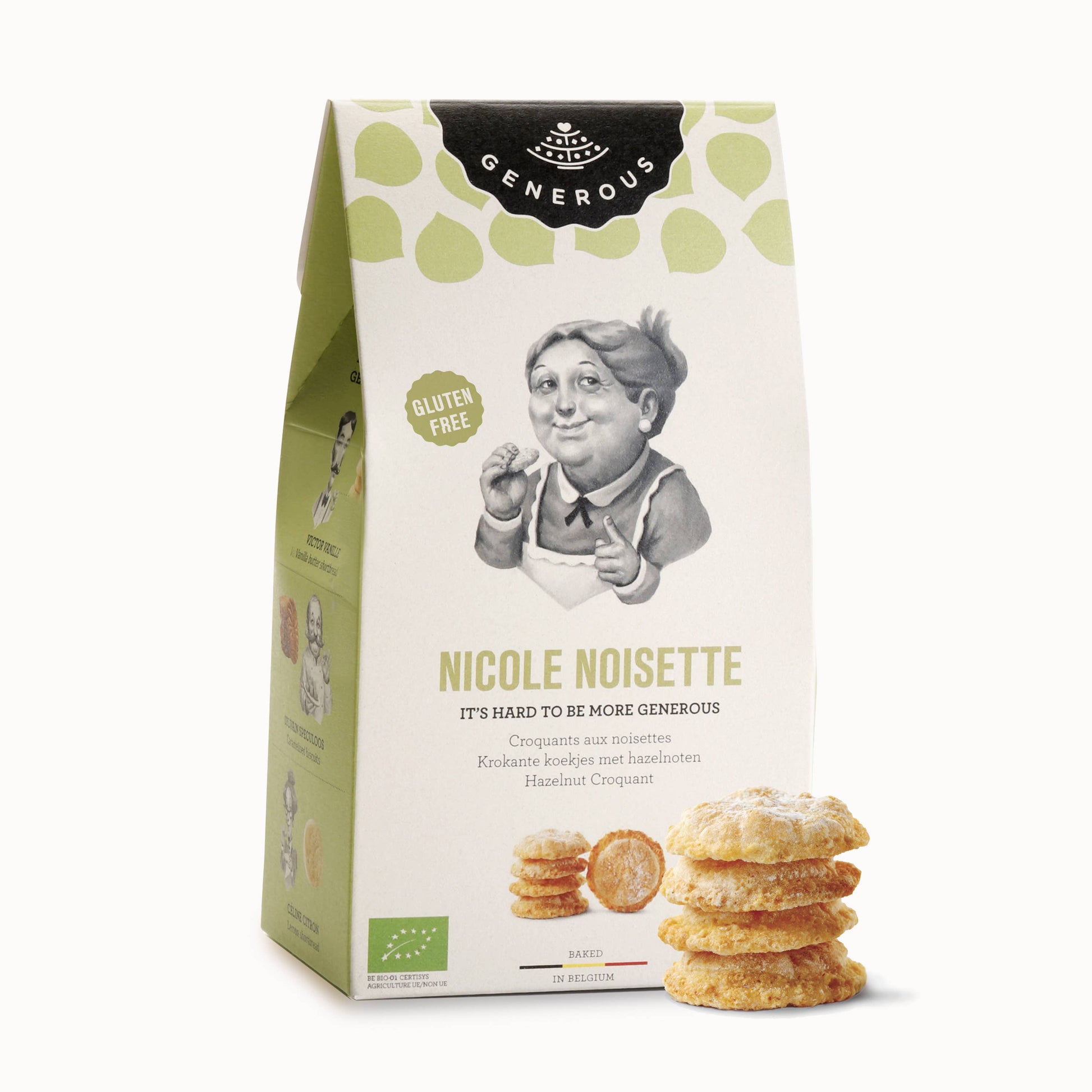 Nicole Noisette Haselnusskekse von Generous, glutenfrei