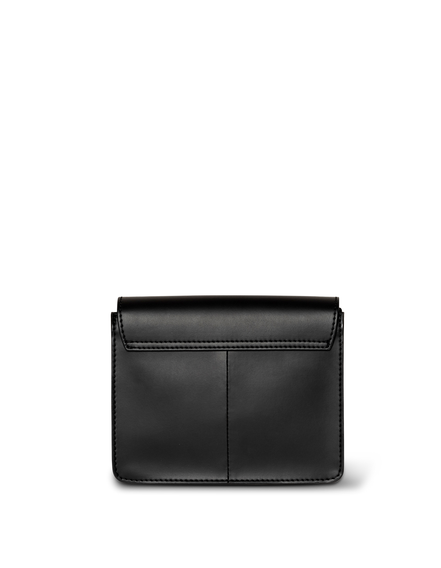 Audrey Mini Black - Vegan Uppeal™ - Checkered Strap