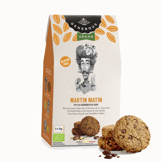 Martin Matin - Haferflocken- und Schokoladenkekse, glutenfrei