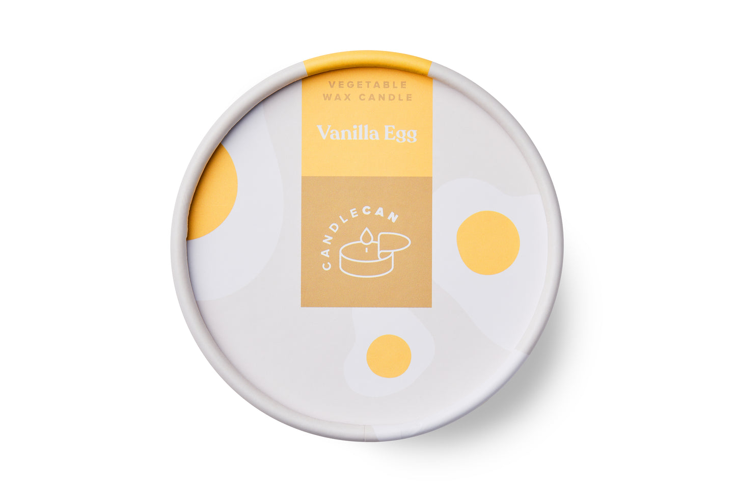 Kerzen-Dose - Vanilla Egg