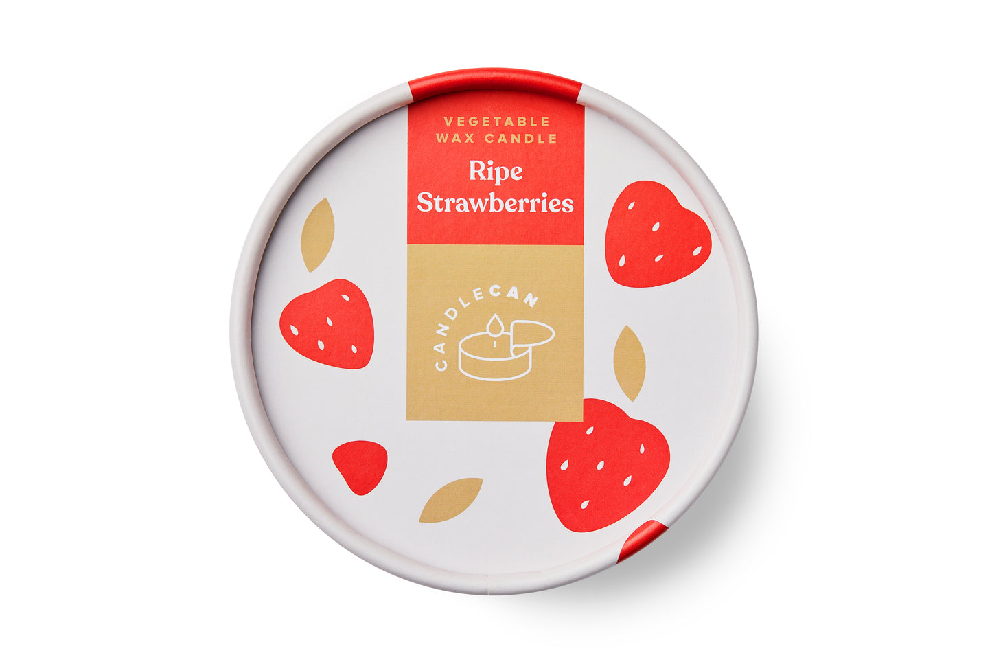 Kerzen-Dose - Ripe Strawberries