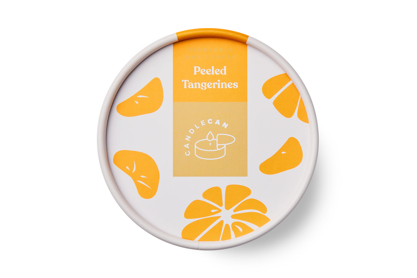 Kerzen-Dose - Peeled Tangerines