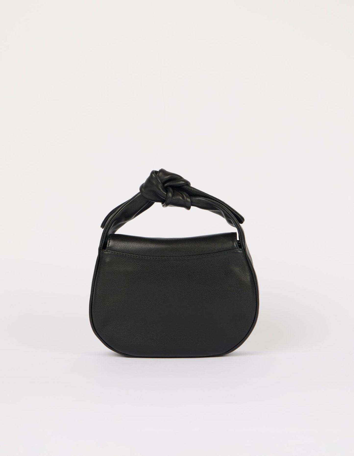 O My Bag Coco Croissant – Handtasche aus Soft Grain Leder mit Bow Handle & Crossbody Strap