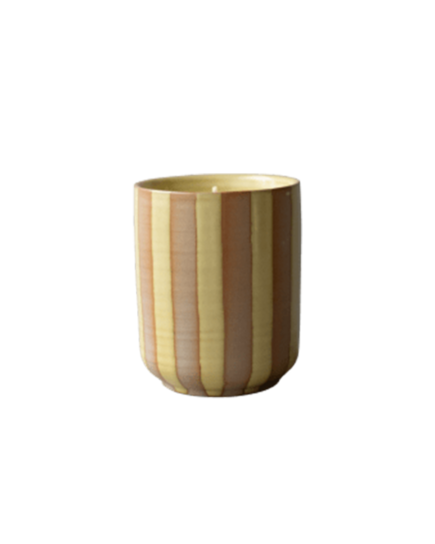 Duftkerze - Burn - Stripe Yellow