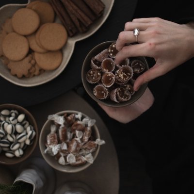 Bowl - Base Irregular - Small - Nougat