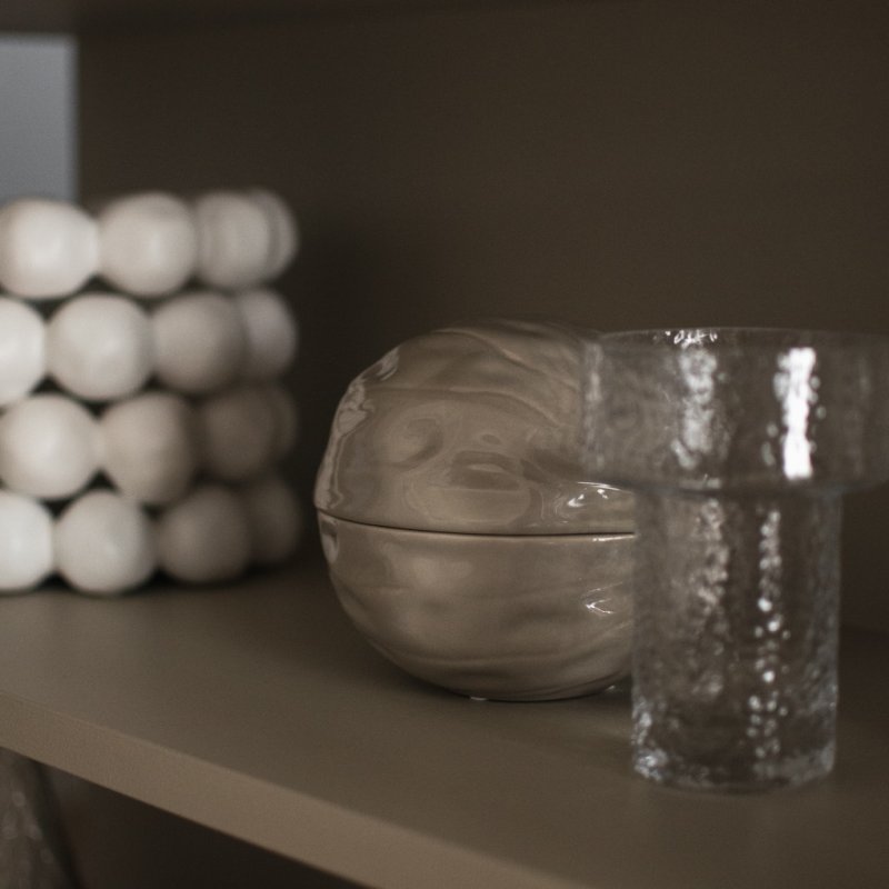 DBKD Walnut Bowl – Keramikschale in Walnuss-Form