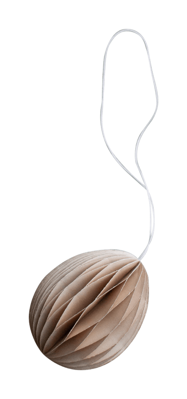 Papier Eier Osterdekoration faltbar