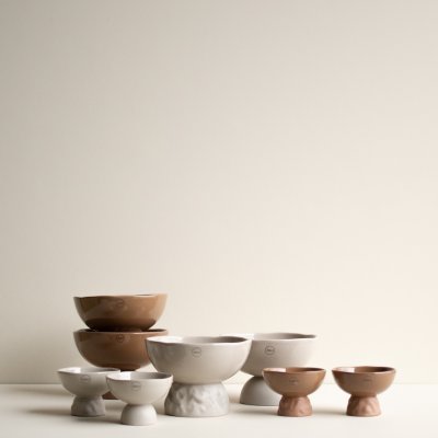 Bowl - Base Irregular - Large - Nougat