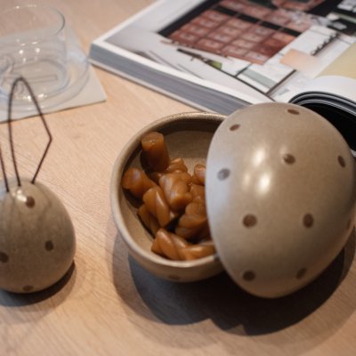 Nest - Beige Dot