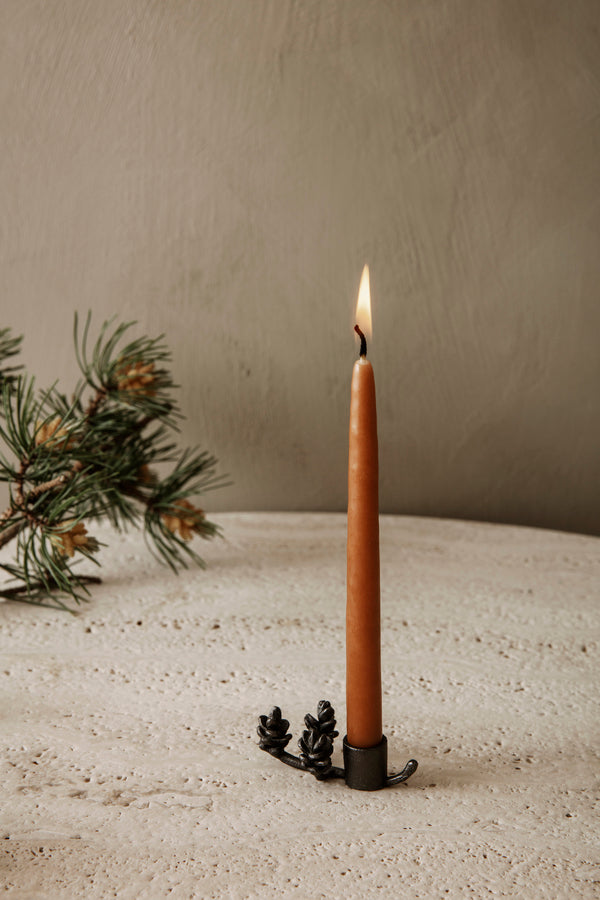 Dipped Candles - Set of 8 - Braun