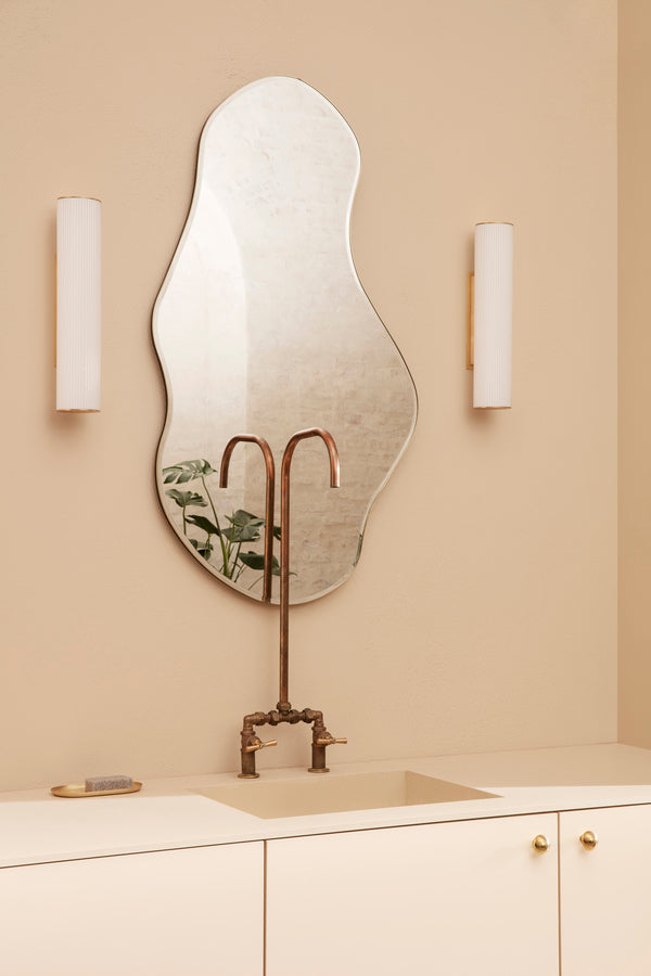 Pond Mirror - Large - Brass
