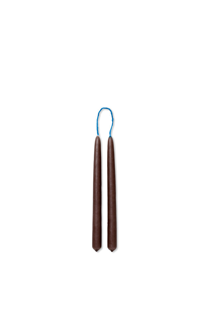 Dipped Candles - Set of 8 - Braun