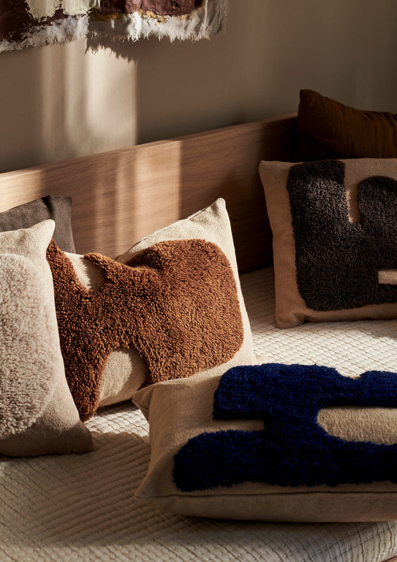 Lay Cushion - Rectangular - Sand/ Sugar Kelp - mit Inlet