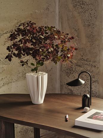 Tragbare Lampe - Arum - Schwarz