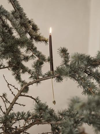 Dipped Candles - Set of 8 - Braun