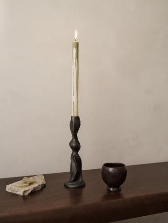 Ferm Living Stabkerze - Dryp Candles – Set of 2 – Olive