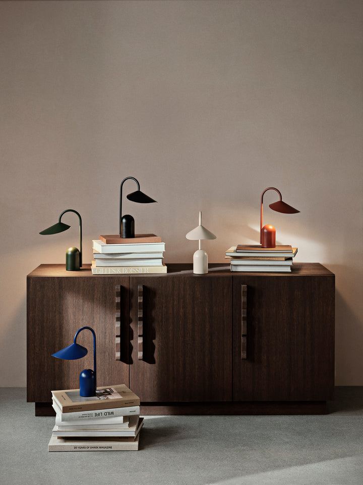Tragbare Lampe - Arum - Schwarz