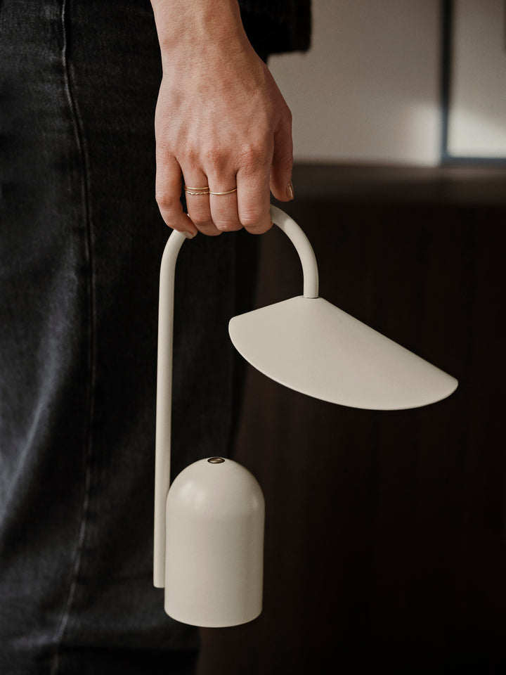 Tragbare Lampe - Arum - Cashmere