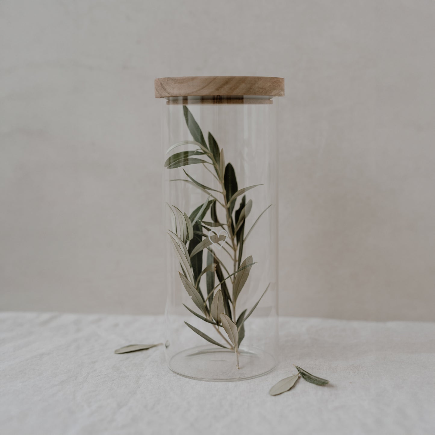 Vorratsglas Herz 25cm