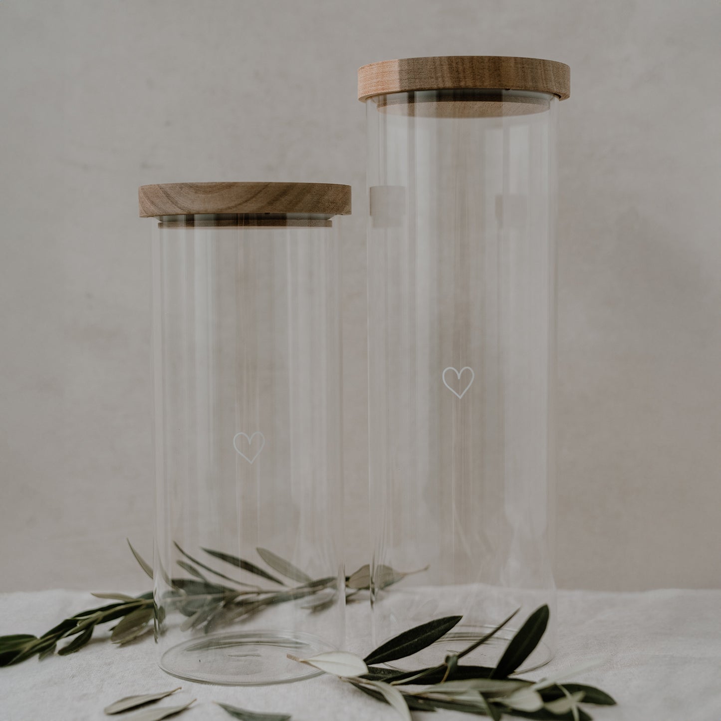 Vorratsglas Herz 25cm