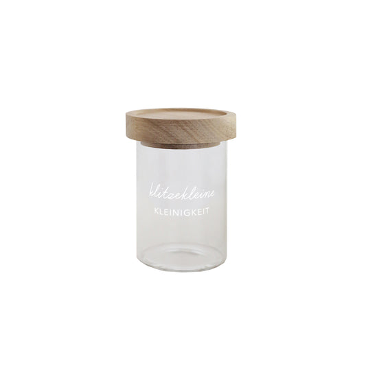 Eulenschnitt - Mini Vorratsglas -  Kleinigkeit - 9cm