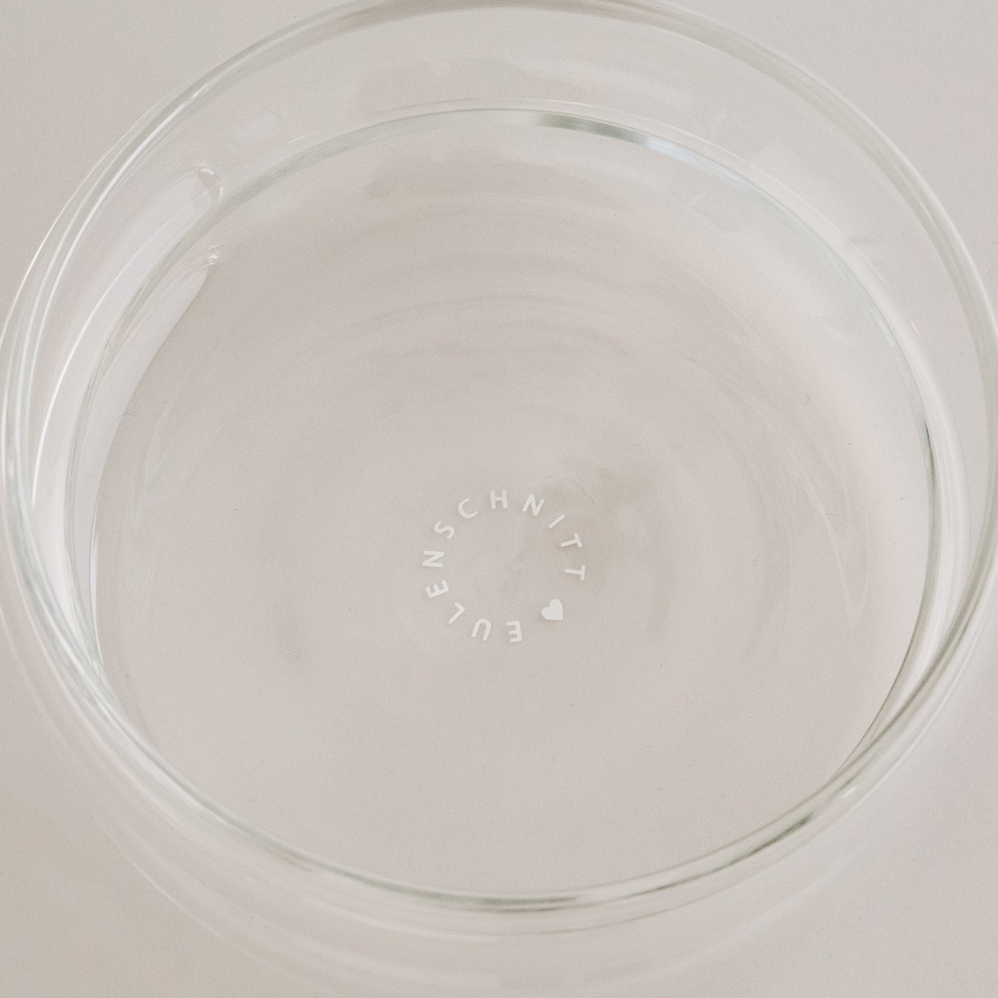 Eulenschnitt - Glasschale Bubbles - Klein