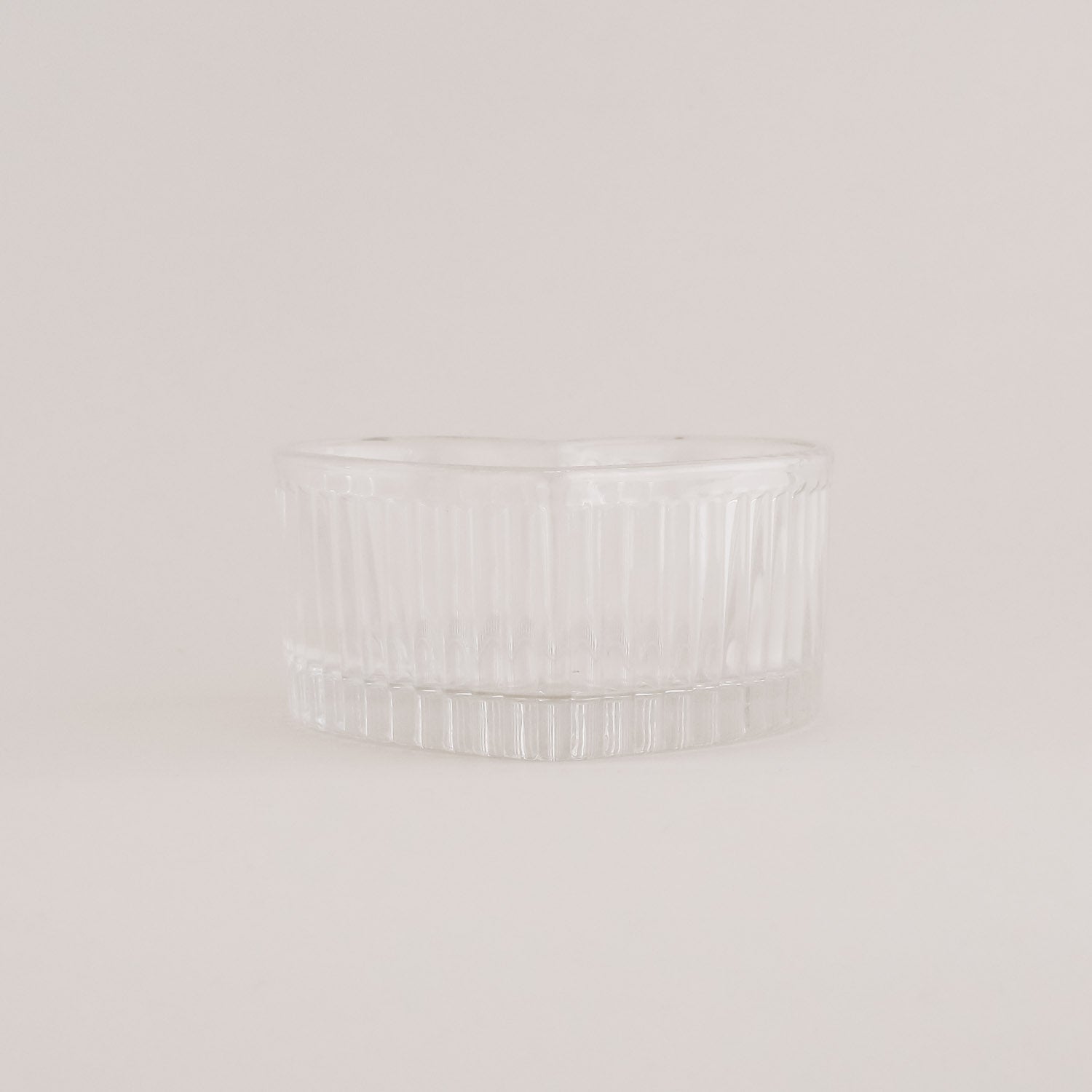 Eulenschnitt - Schale - Herz aus Glas