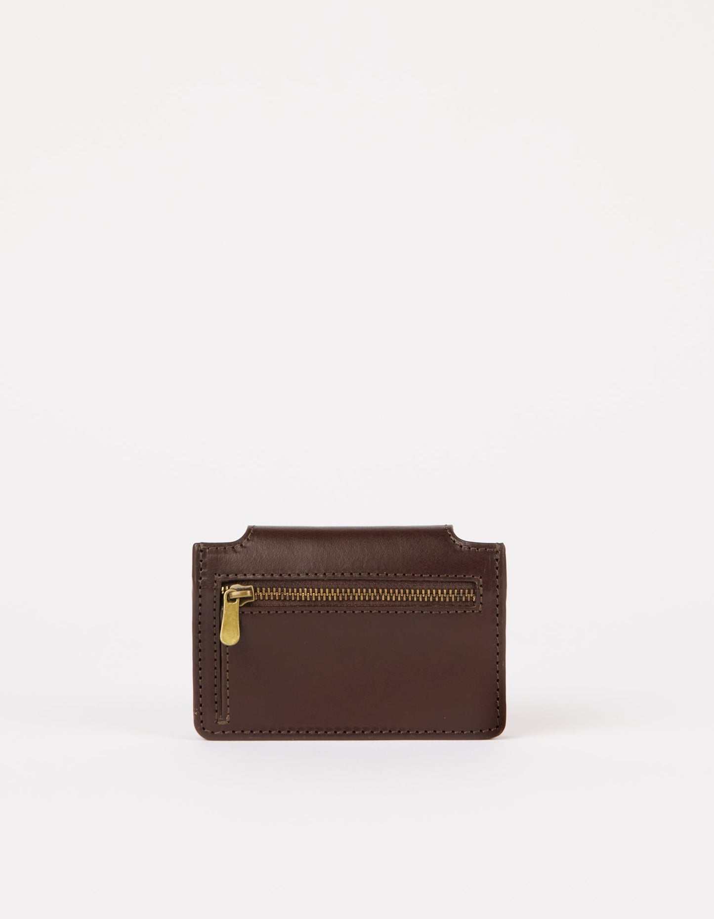 Geldbeutel  Harmonica Wallet in Chocolate Classic Leather von O My Bag