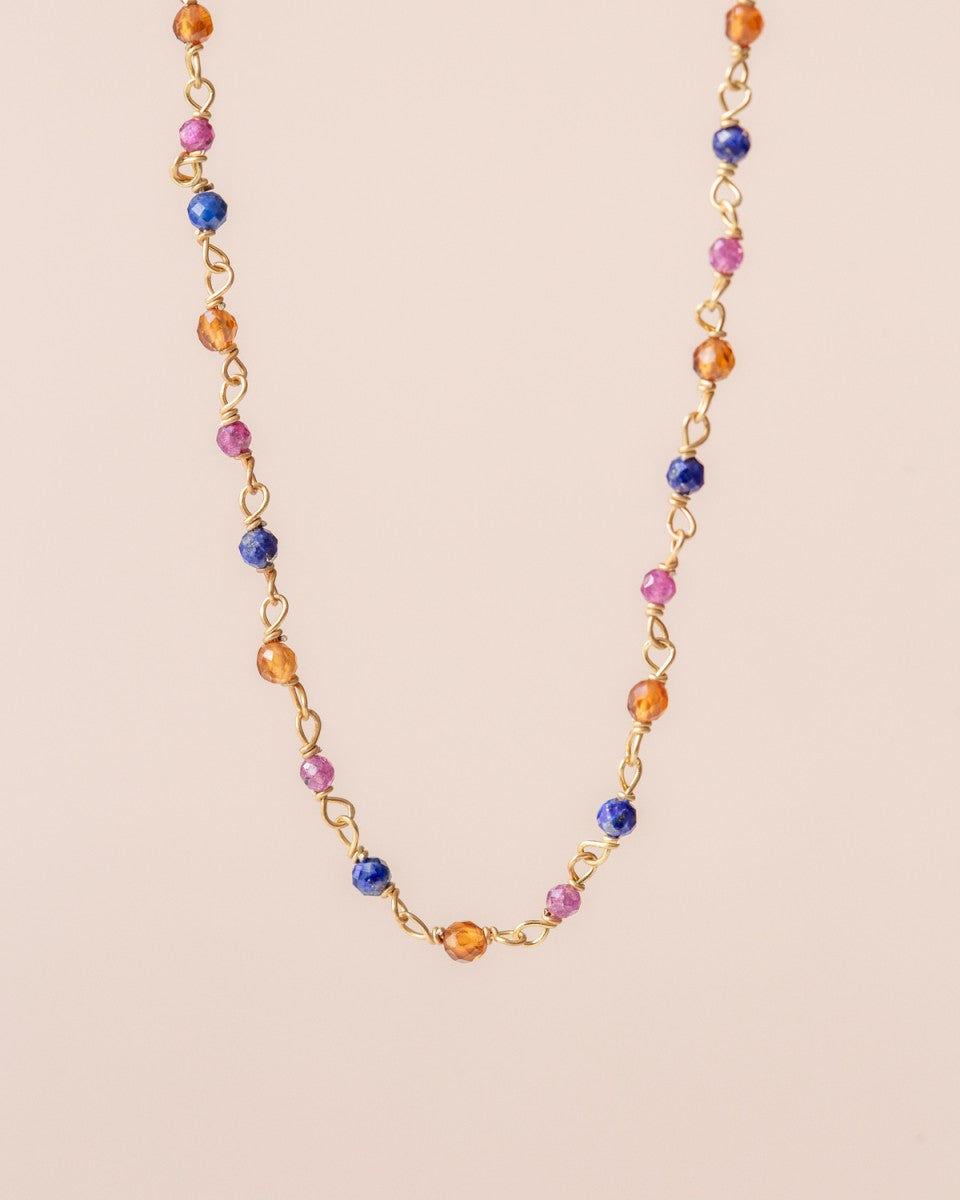 Halskette - Yoruba - Lapis Lazuli