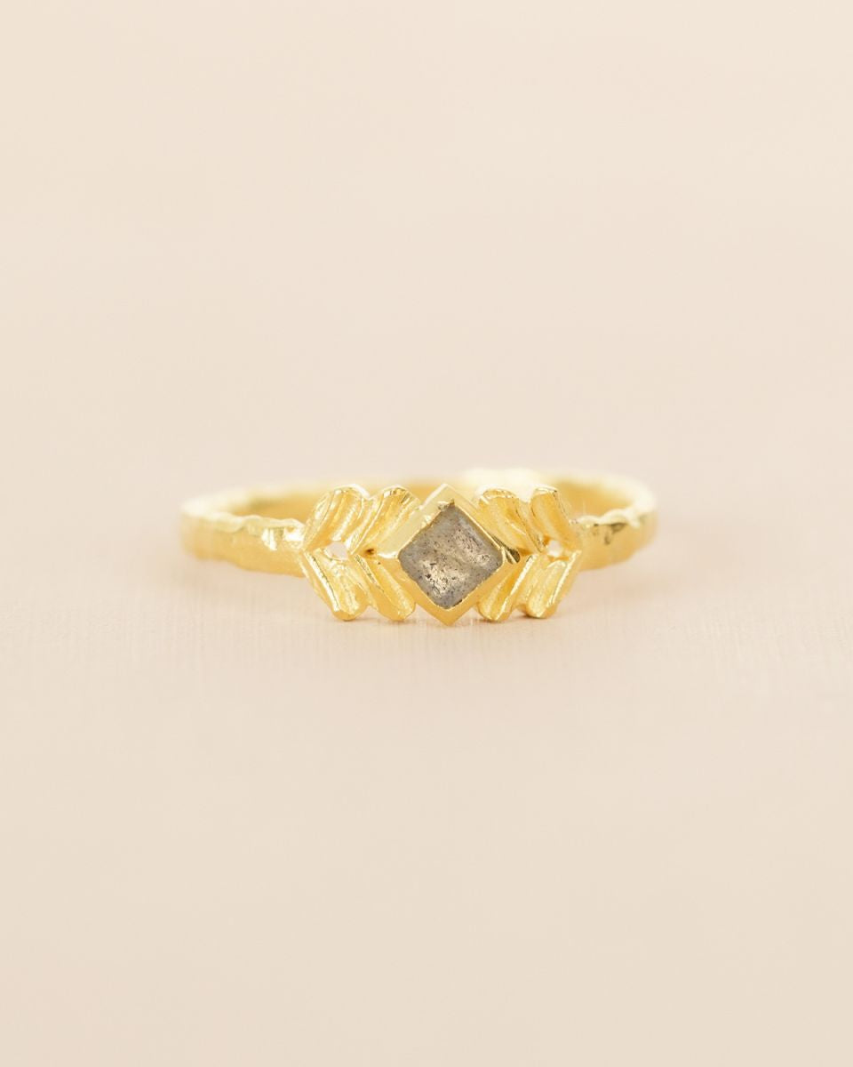 Ring - Umbriel Labradorit - Gr. 56