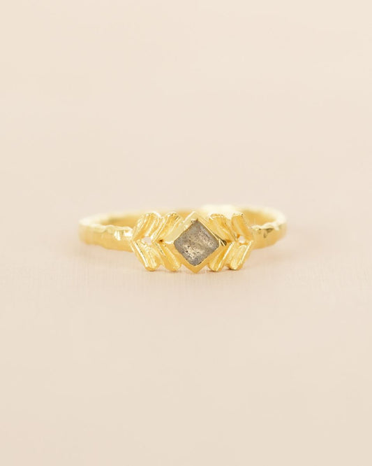 Ring - Umbriel Labradorit - Gr. 56