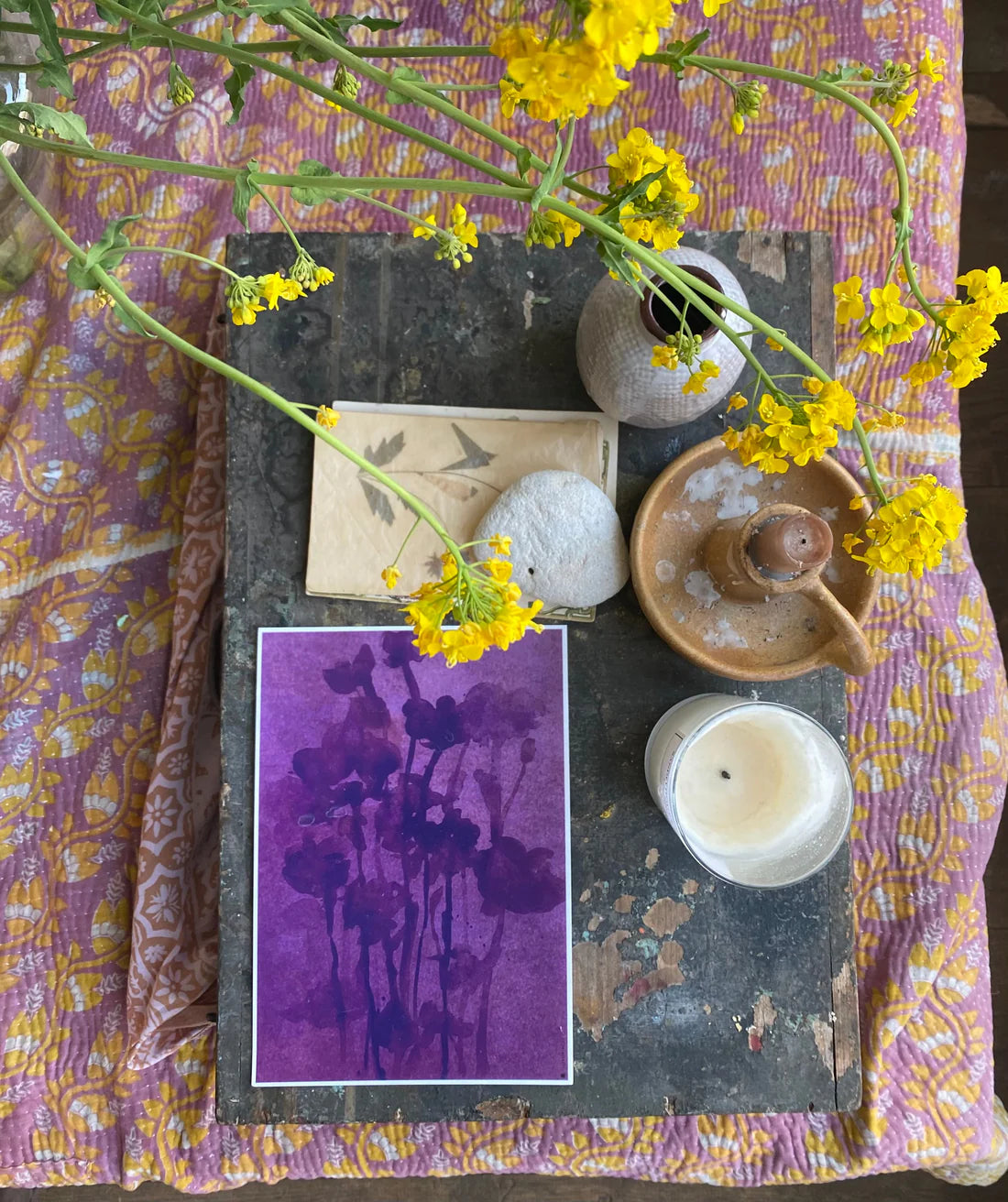 Fleurs Pourpres - DIN A5