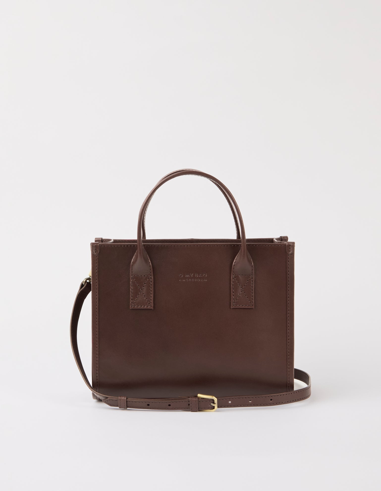 Handtasche Jackie Midi in Chocolate Classic Leather O My Bag