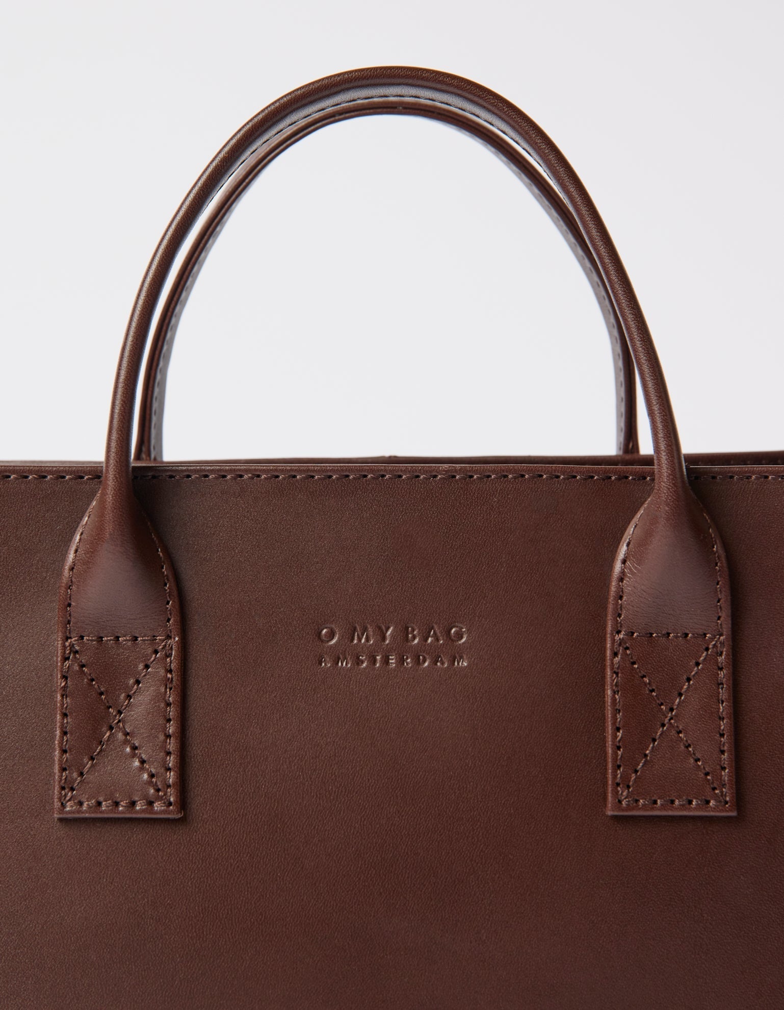 Handtasche Jackie Midi in Chocolate Classic Leather O My Bag