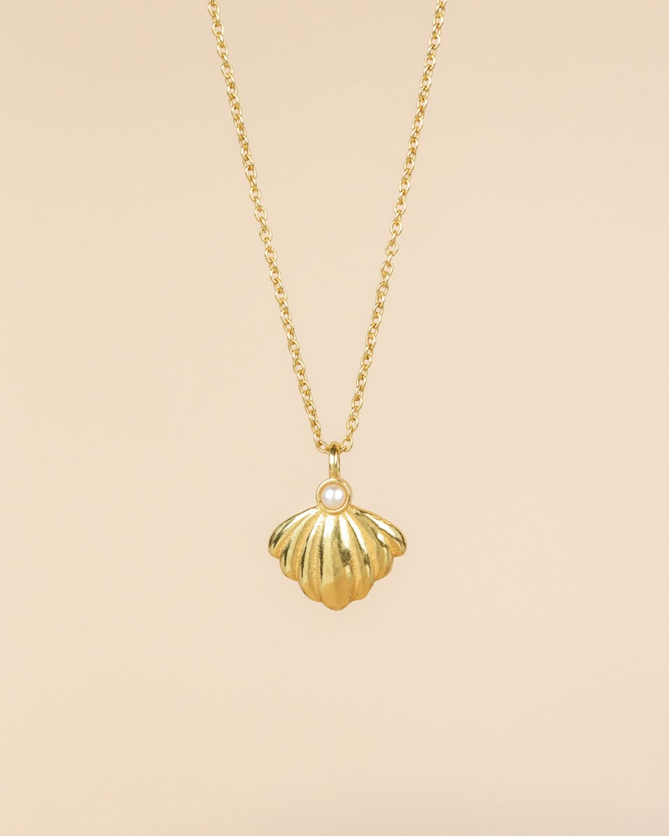 Collier Beetle - Vergoldete Halskette